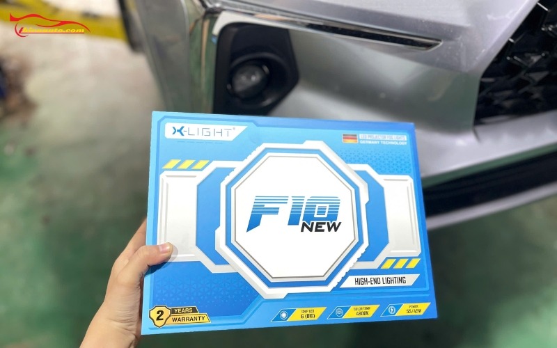 Độ đèn bi gầm Toyota Veloz X-Light F10 New