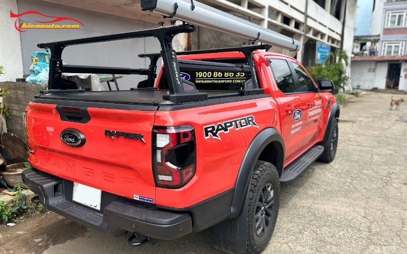 Bộ khung lều Ford Ranger lắp đặt vừa khít form xe
