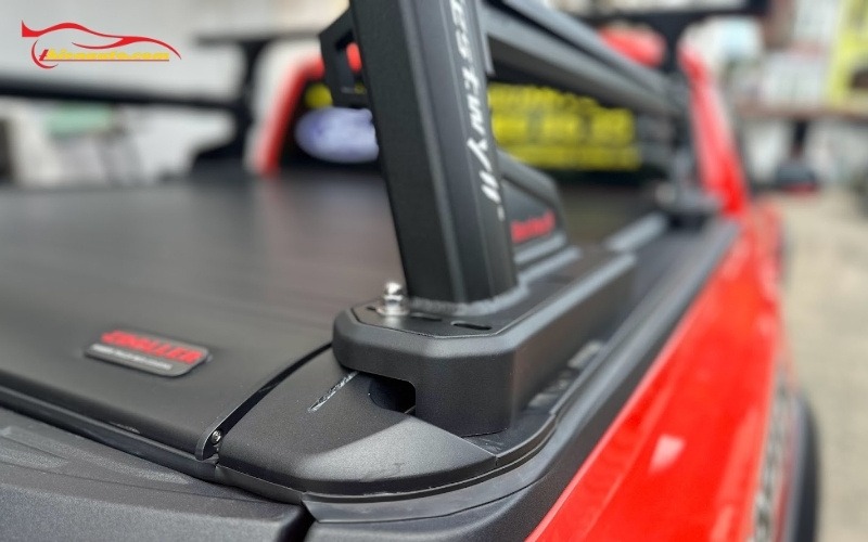 Bộ khung lều Ford Ranger lắp đặt vừa khít form xe