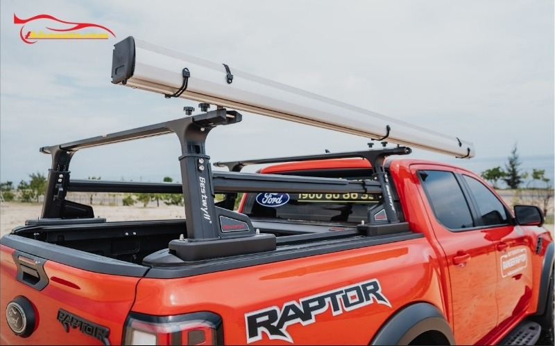 Bộ khung lều Ford Ranger mang lại nhiều lợi ích khi đi dã ngoại