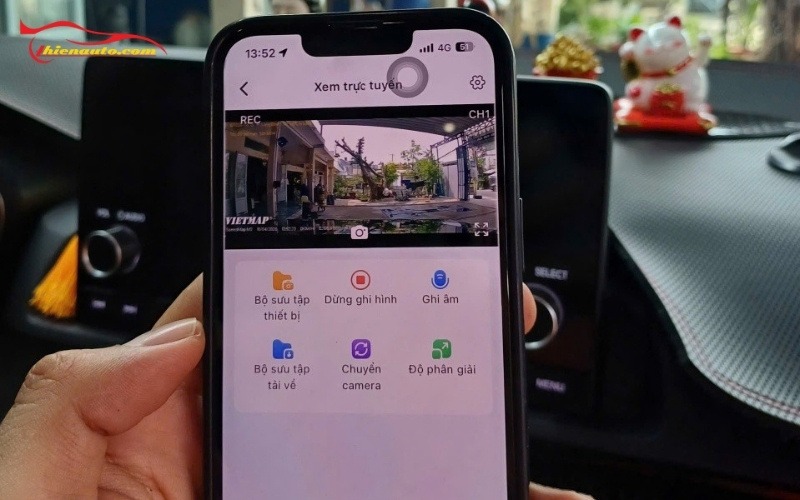 Camera hành trình Vietmap S720 cho Honda CRV 