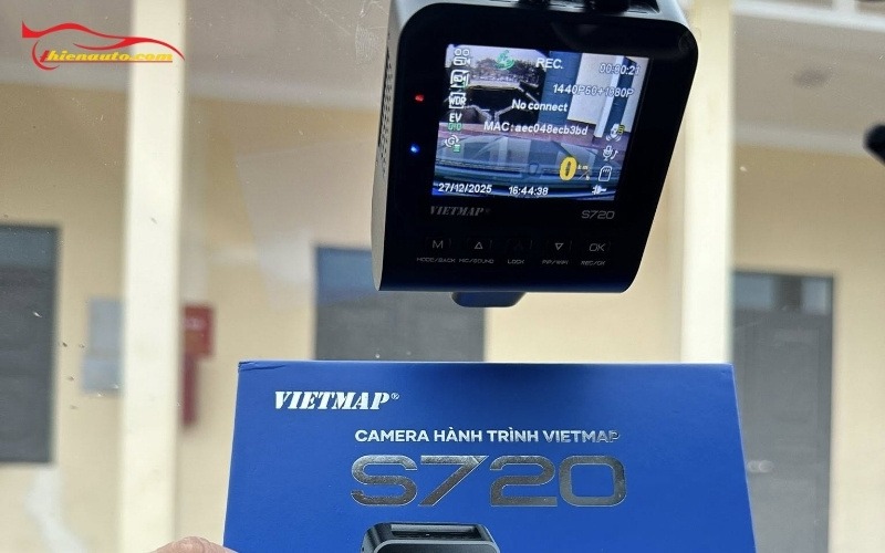Camera hành trình Vietmap S720 cho Honda CRV 