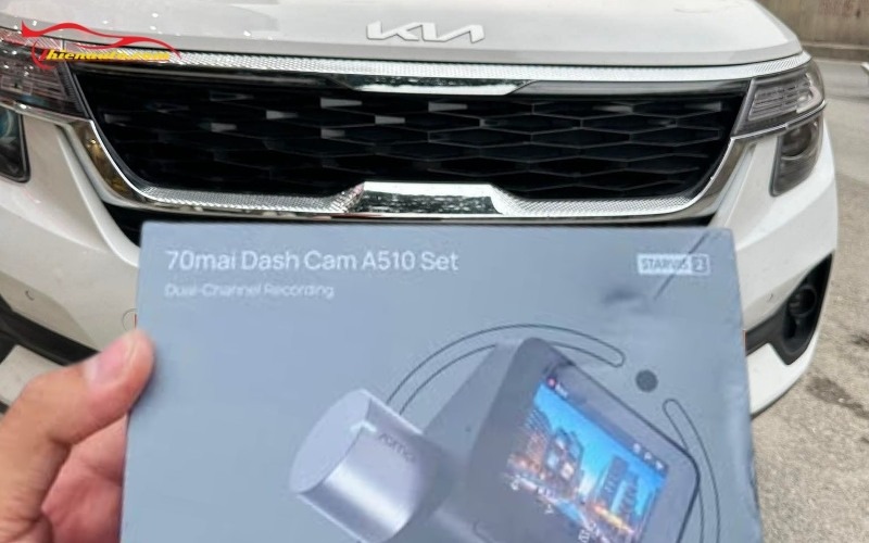 Hình ảnh camera hành trình 70mai A510 cho KIA Seltos