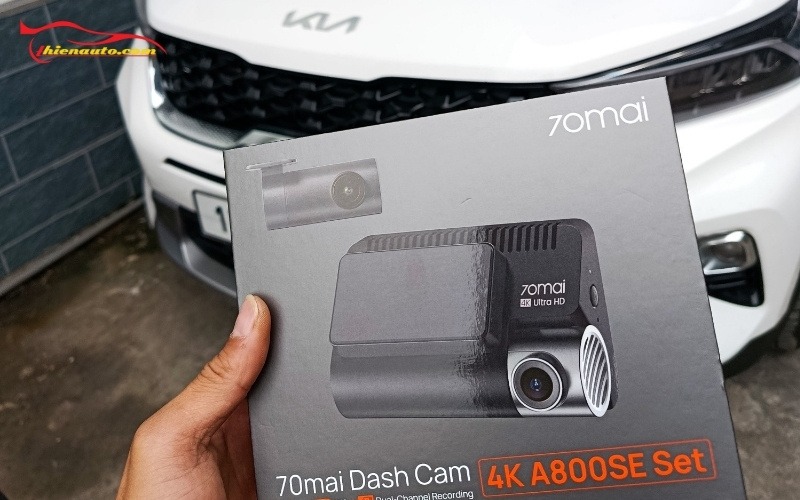 Camera hành trình Kia Sonet 70mai A800SE chính hãng tại Thiện Auto