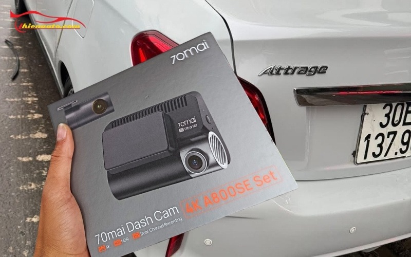 Camera hành trình Mitsubishi Attrage chính hãng, tốt nhất tại Thiện Auto
