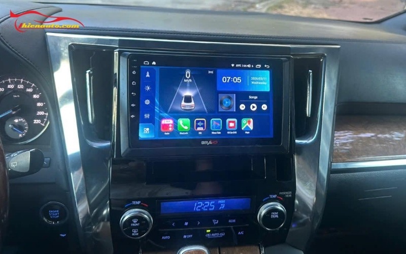 Hướng dẫn lắp màn hình android cho ô tô chi tiết từng bước