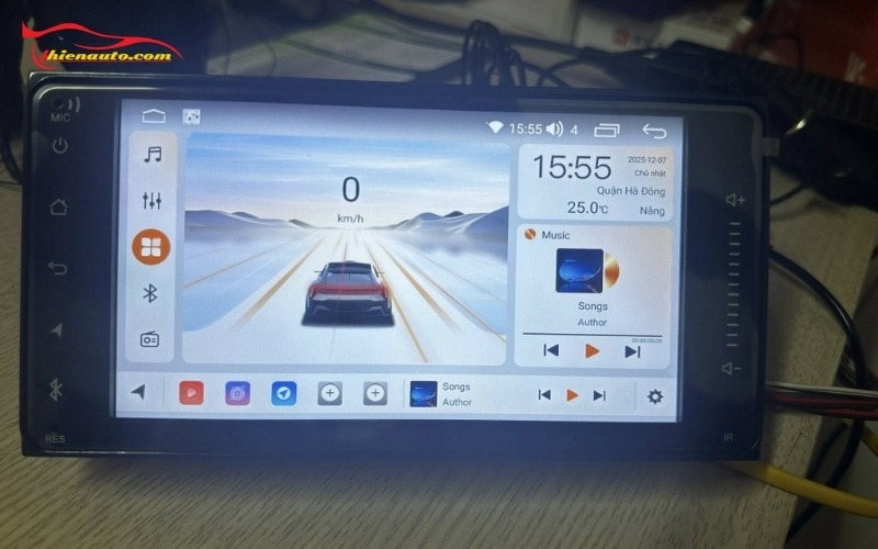 Màn hình android 7 inch cho ô tô