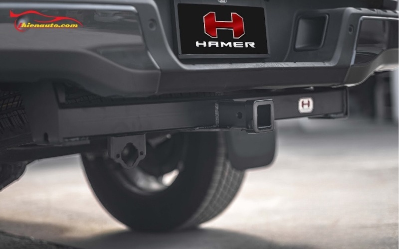 Hình ảnh móc kéo cản sau Ford Ranger thực tế