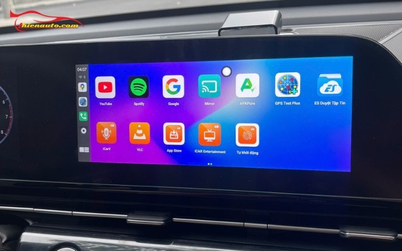 Hình ảnh OMODA C5 lắp Android Box Elliview D5 Lite+ thực tế tại Thiện Auto