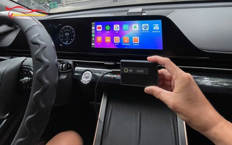 Hình ảnh OMODA C5 lắp Android Box Elliview D5 Lite+ thực tế tại Thiện Auto