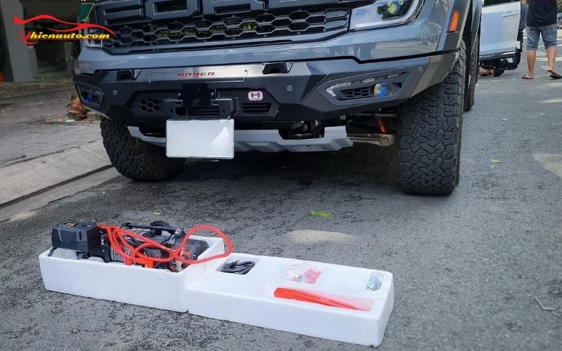 Tời điện Ford Ranger là thiết bị cứu hộ quan trọng