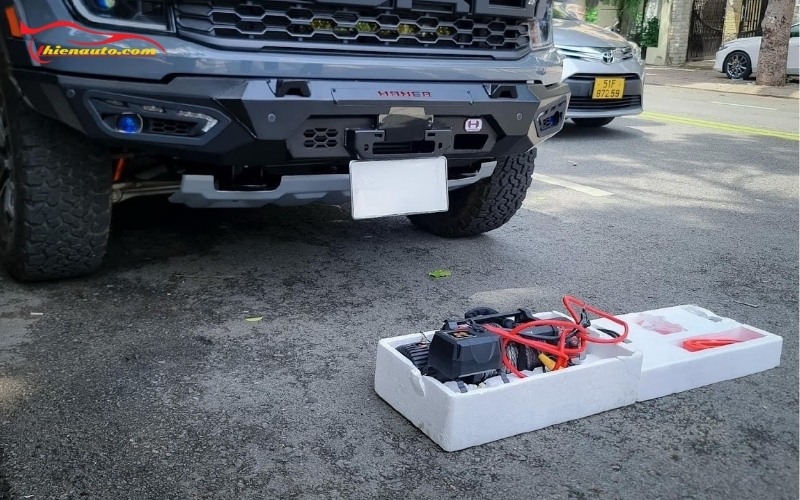 Tời điện Ford Ranger là thiết bị cứu hộ quan trọng