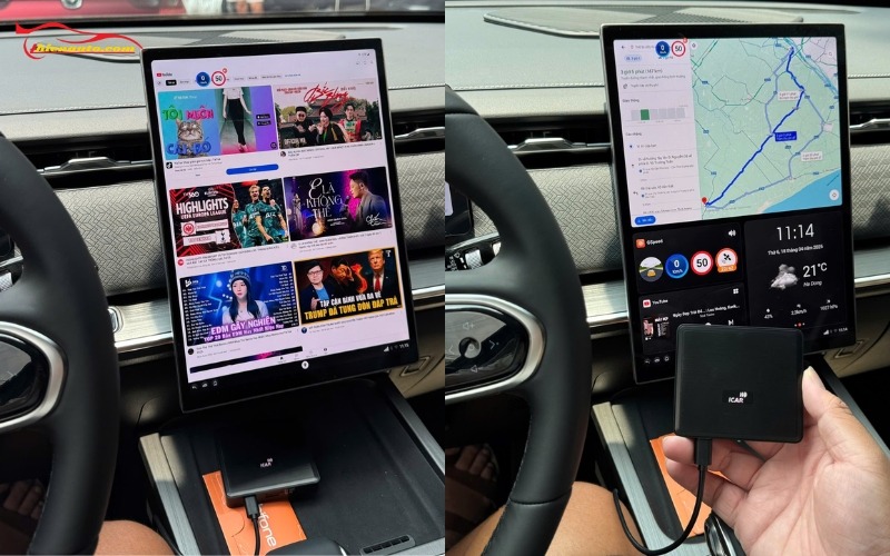 Top 5 Android Box ô tô tốt nhất hiện nay nên lắp: Bảng giá 2026 Android Box ô tô tốt nhất: JAECOO J7 lắp Elliview D5