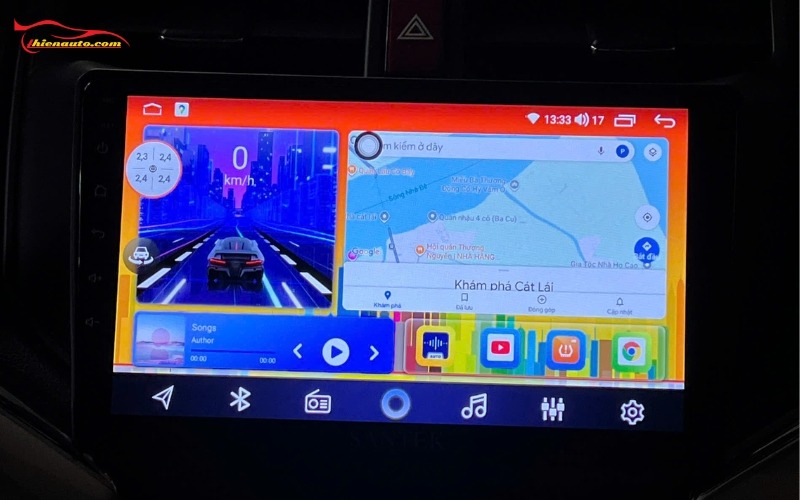 Tính năng trên Android Box và màn hình Android đáp ứng được các nhu cầu cơ bản như xem đường, Youtube