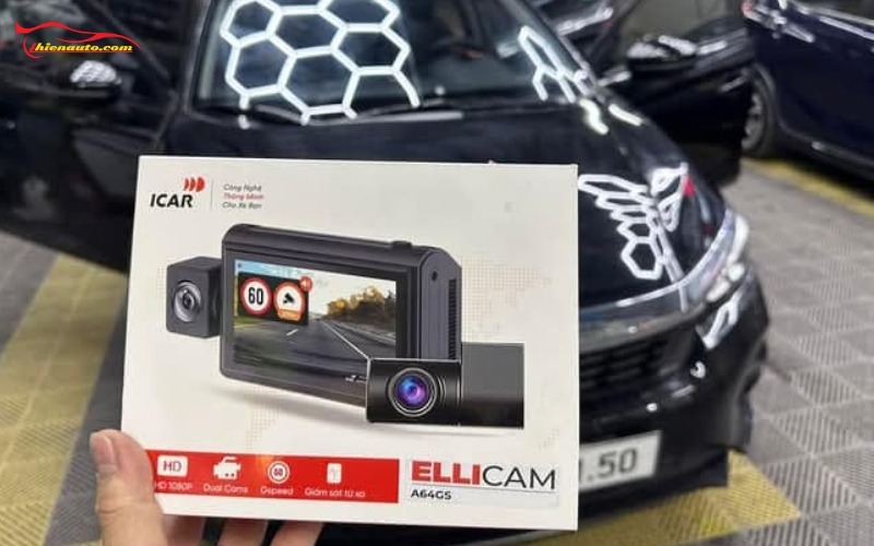 Camera hành trình Honda City: Camera hành trình Ellicam A64G