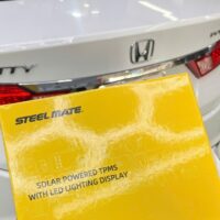 Honda City lắp cảm biến áp suất lốp Steelmate T11 pro 