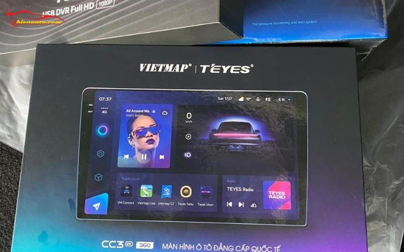 Màn hình Android Teyes CC3 2K liền cam 360