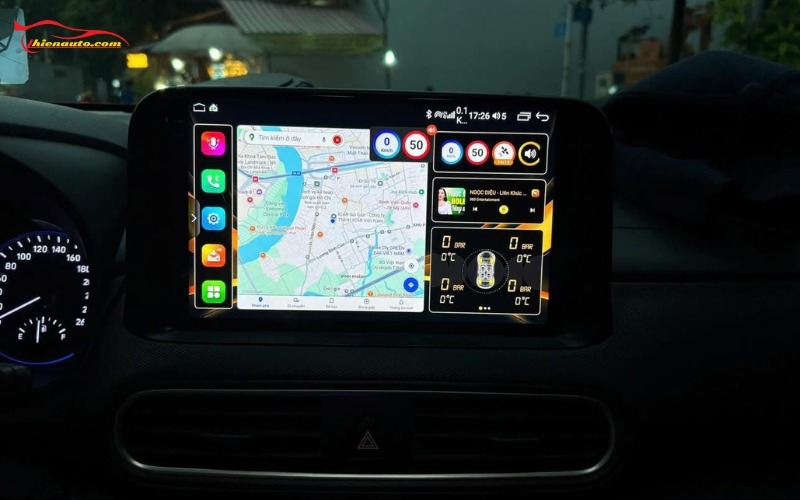 Màn hình Android 10 inch sở hữu kích thước vừa phải, không quá lớn nhưng vẫn đảm bảo hiển thị rõ ràng