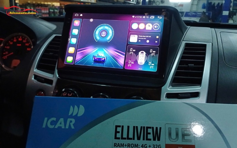 Màn hình Android 10 inch: Màn hình Android ICAR Elliview UE 2K