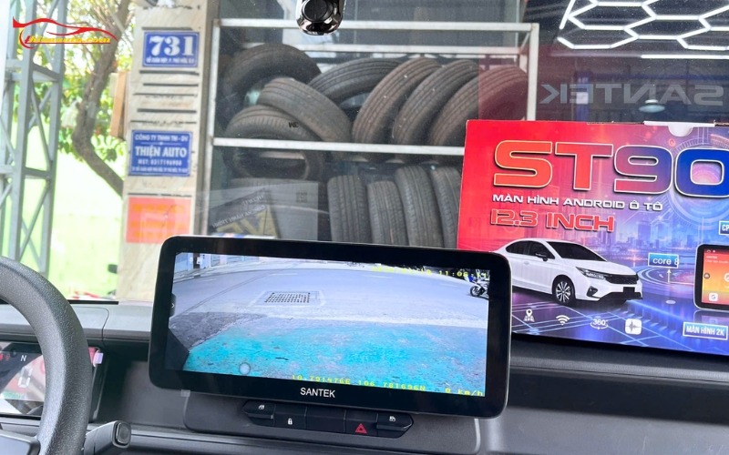 Màn hình Android Santek ST900 kích thước 12.3 inch
