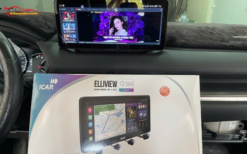 Màn hình Android ô tô 12.3 inch ICAR Elliview Q5 
