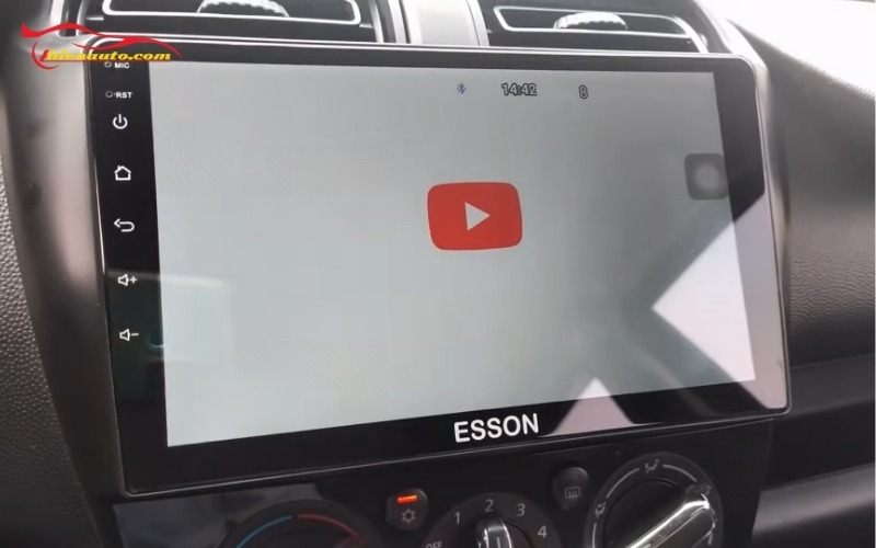Màn hình android ô tô bị lỗi Youtube do kết nối không ổn định