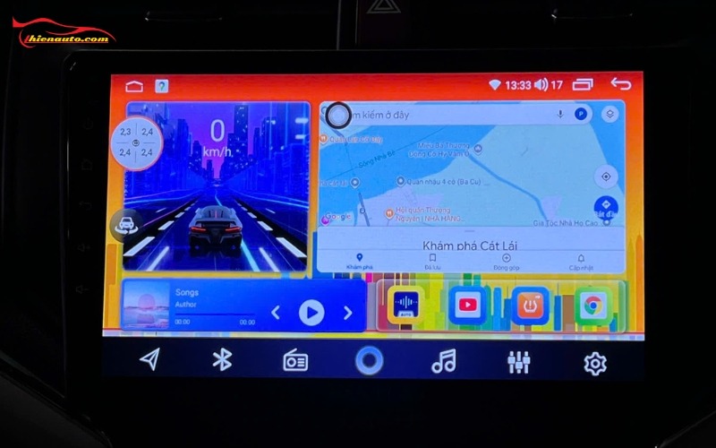 Màn hình Android ô tô không nhận sim làm gián đoạn các tính năng khác như xem Youtube, GPS, ...