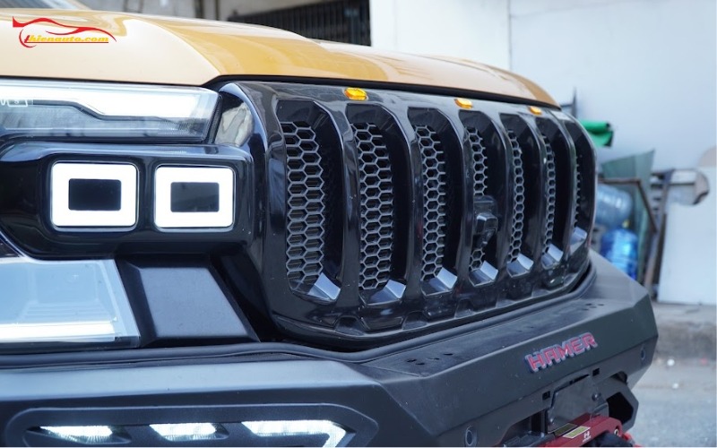 Mặt calang Ford Ranger mẫu JEEP-V1