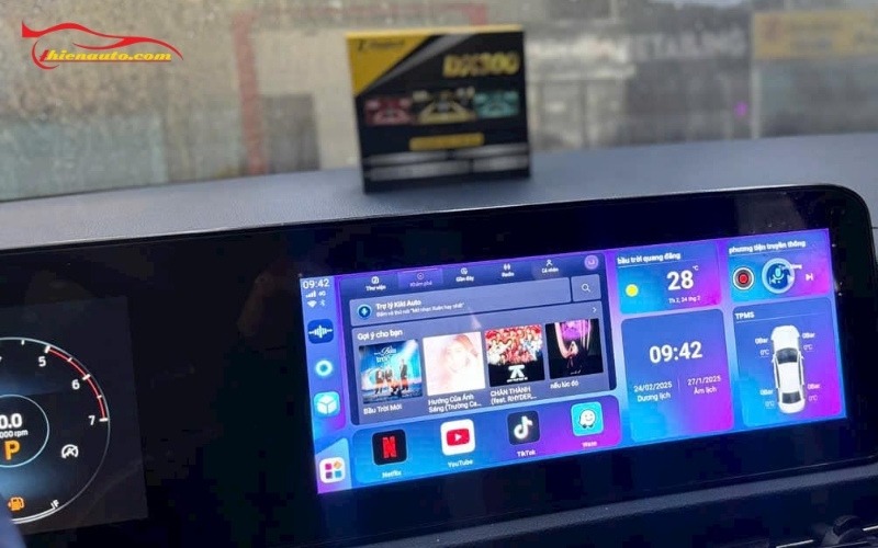 Lắp Android Box Ford Territory chính hãng tại Thiện Auto