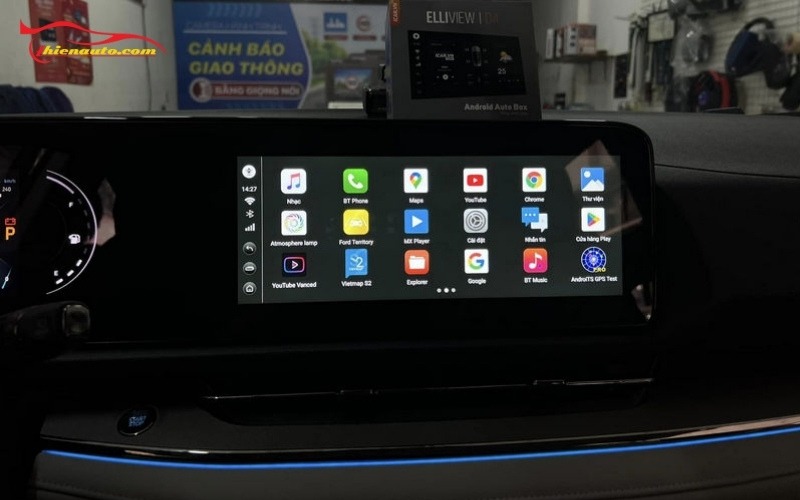 Lắp Android Box Ford Territory chính hãng tại Thiện Auto