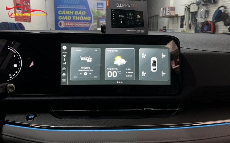 Lắp Android Box Ford Territory chính hãng tại Thiện Auto
