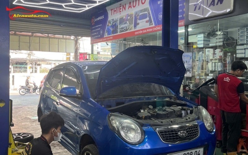 Bảo dưỡng Kia Moring màn ODO 125000 km những hạng mục nào? Bảo dưỡng Kia Moring màn ODO 125000 km