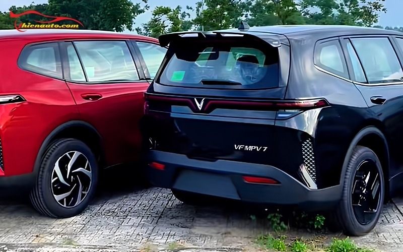 Đuôi gió VF MPV 7 thể thao, tăng cá tính cho xe