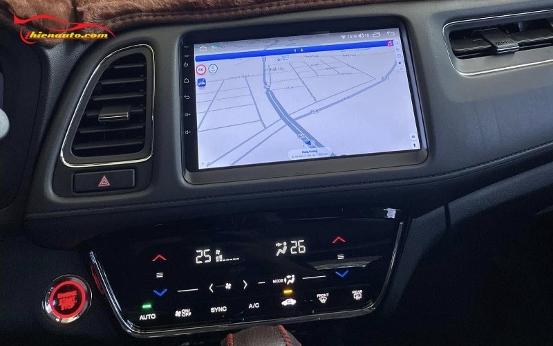 Màn hình Android Honda HRV Hình ảnh độ màn hình HRV thực tế tại Thiện Auto