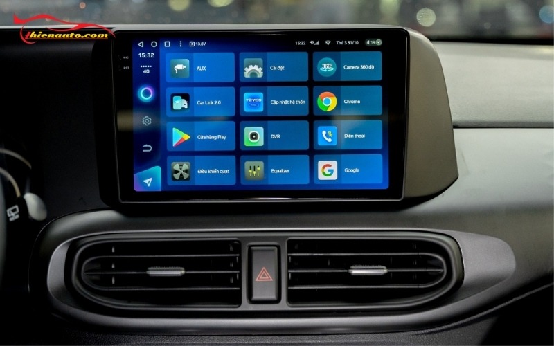 Độ màn hình Android Hyundai Grand i10 chính hãng, giá tốt tại Thiện Auto