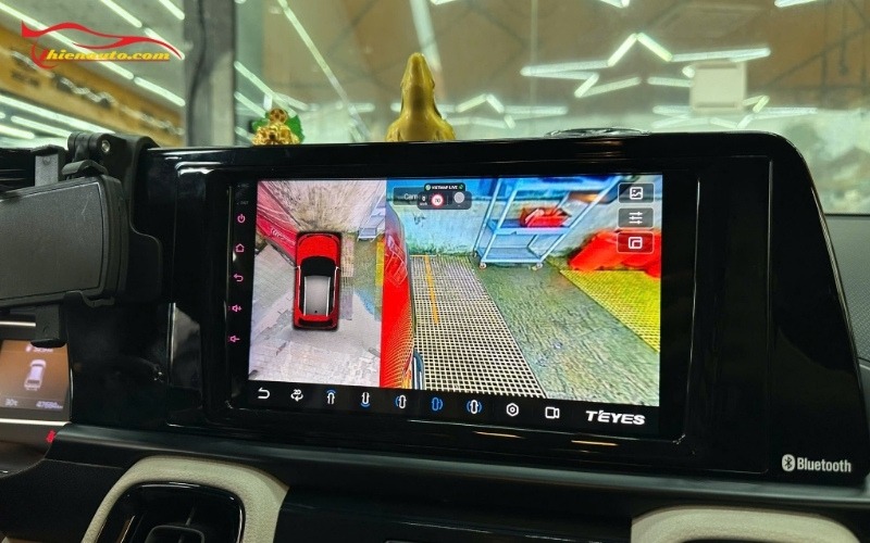 Màn hình Android Kia Sonet  chính hãng, lắp đặt tại Thiện Auto