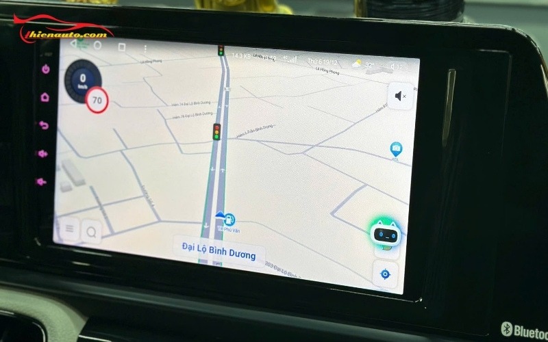 Màn hình Android Kia Sonet chính hãng, lắp đặt tại Thiện Auto