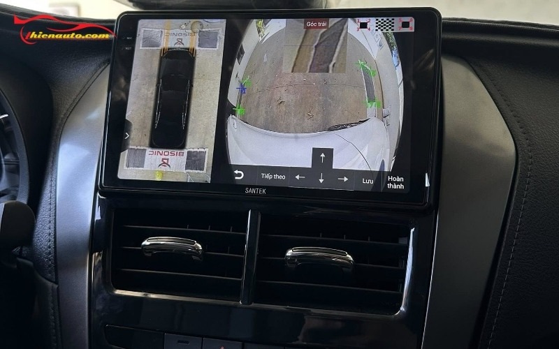 Màn hình Android Toyota Vios Hình ảnh thực tế lắp màn hình Android Toyota Vios tại Thiện Auto