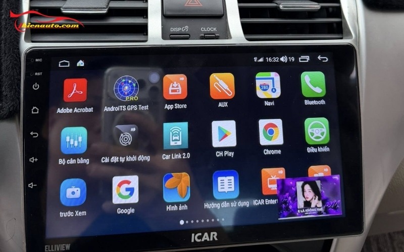 Màn hình Android Toyota Vios Lắp màn hình Android Toyota Vios chính hãng, cắm giắc zin 100% an toàn