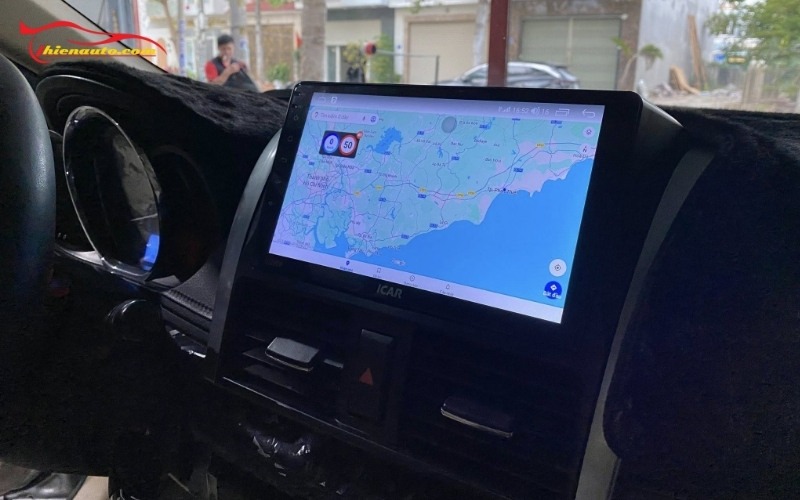 Màn hình Android Toyota Vios Lắp màn hình Android Toyota Vios chính hãng, cắm giắc zin 100% an toàn