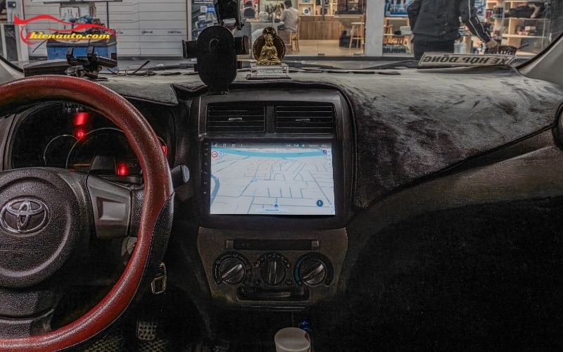 Lắp màn hình Android Toyota Wigo chính hãng tại Thiện Auto