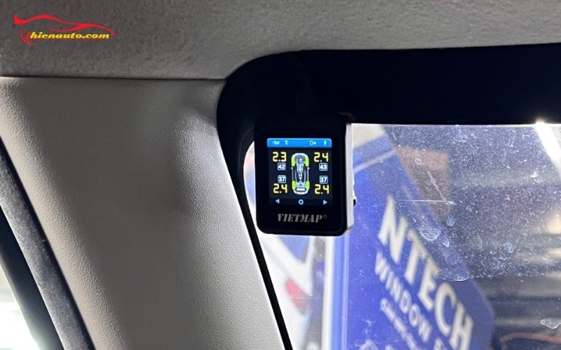 Mitsubishi Xpander lắp cảm biến áp suất lốp Vietmap TW50