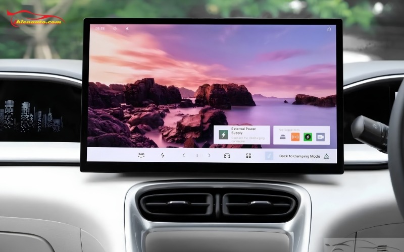 Có nên độ Android Box Geely EX2: Màn hình zin sở hữu kích thước 14.6 inch nhưng hạn chế nhiều tính năng 