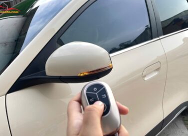 Độ gương điện Geely EX2