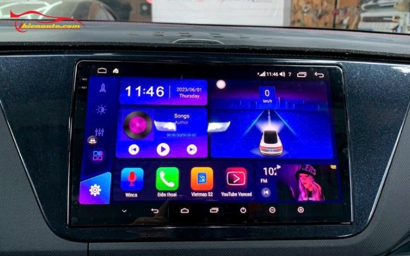 Màn hình Android Kia Carens Một số hình ảnh lắp màn hình Android Kia Carens thực tế tại Thiện Auto