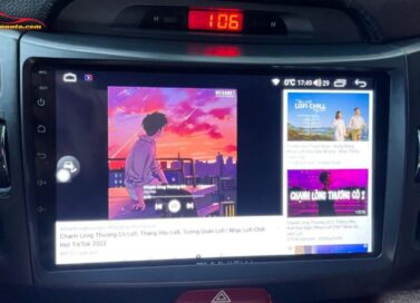 Độ màn hình Android Kia Sport giúp mang đến trải nghiệm giải trí vượt trội