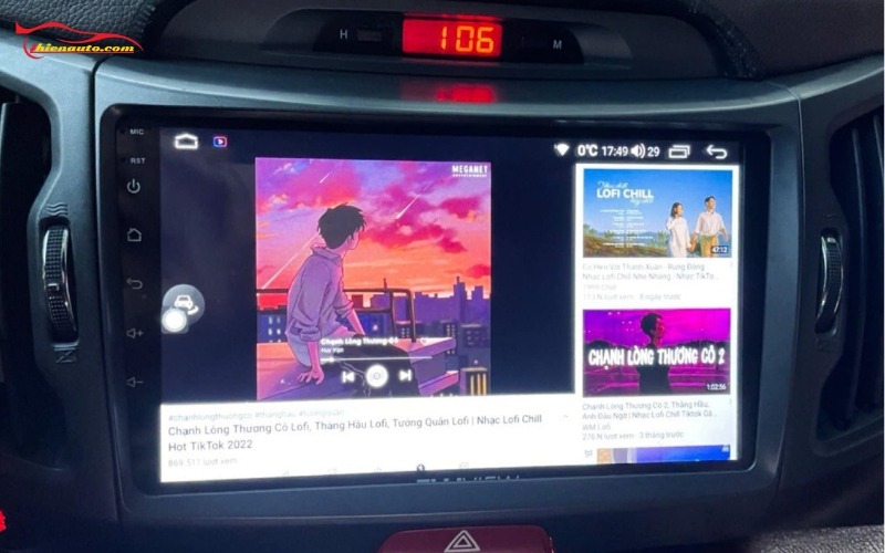 Độ màn hình Android Kia Sportage Độ màn hình Android Kia Sport giúp mang đến trải nghiệm giải trí vượt trội