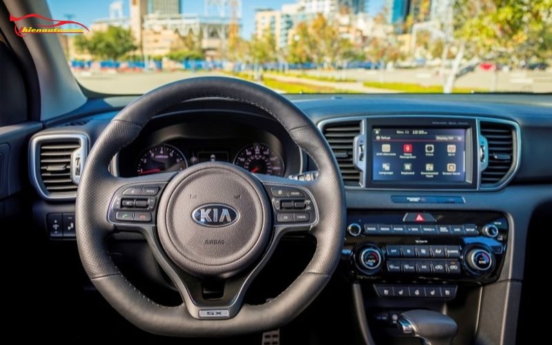 Độ màn hình Android Kia Sportage Độ màn hình Android Kia Sport: Màn hình zin nguyên bản Kia Sportage 2017