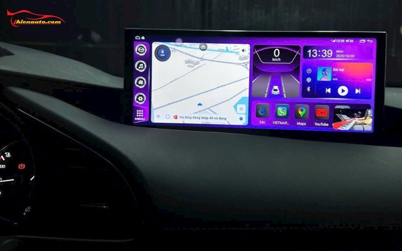 Độ màn hình Android Mazda CX8 giúp nâng cao trải nghiệm giải trí, hỗ trợ các tính năng như dẫn đường, ...
