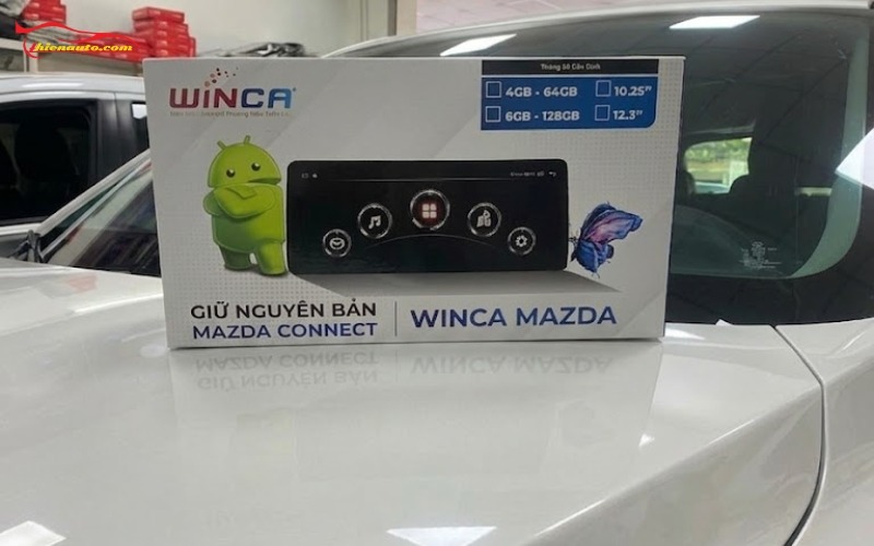 Màn hình Android Mazda CX8: Độ màn hình Winca